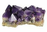 Deep Purple Amethyst Crystal Cluster With Huge Crystals #148704-1